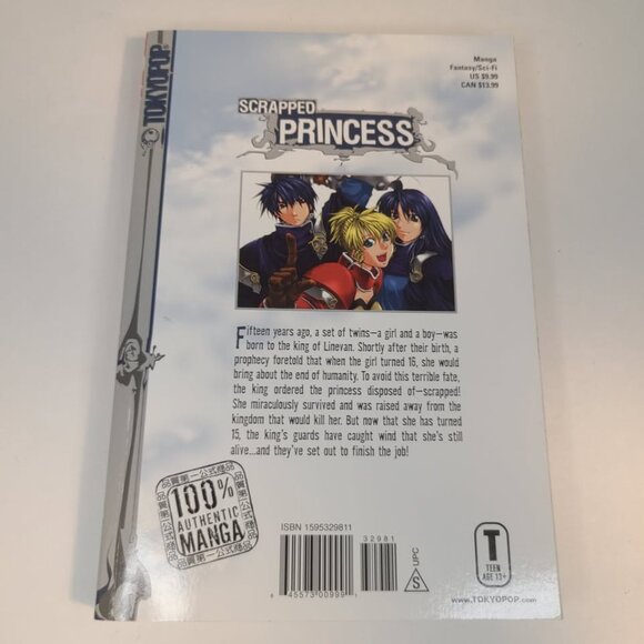 Scrapped Princess, Vol. 1 by Ichiro Sakaki (First Printing 2005, Trade Paperback - Picture 3 of 7